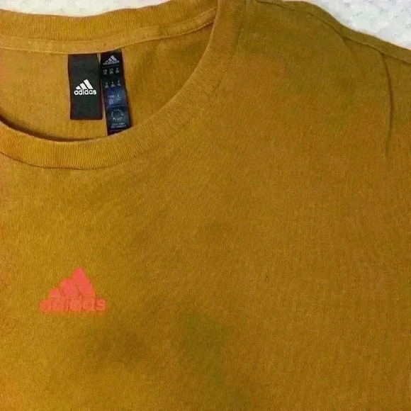 Adidas tan tie dye shirt sz 2xl casual 90s y2k unique colorful comfy *washwear - Picture 3 of 7